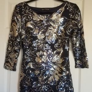 Sequin Cocktail Dress